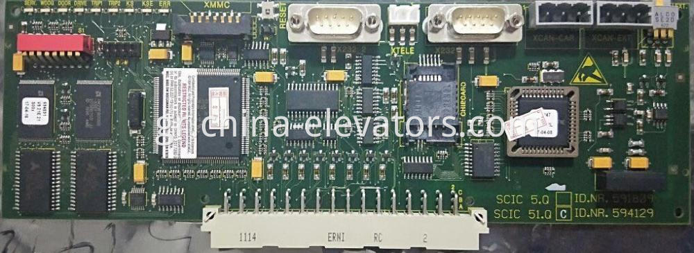 Schindler Elevator SCIC 51.Q Board 594129